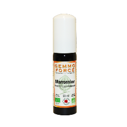 GemmoForce Marronnier - sans sucre - sans alcool - Bio - 30 ml - Gemmothérapie - Vecteur Energy
