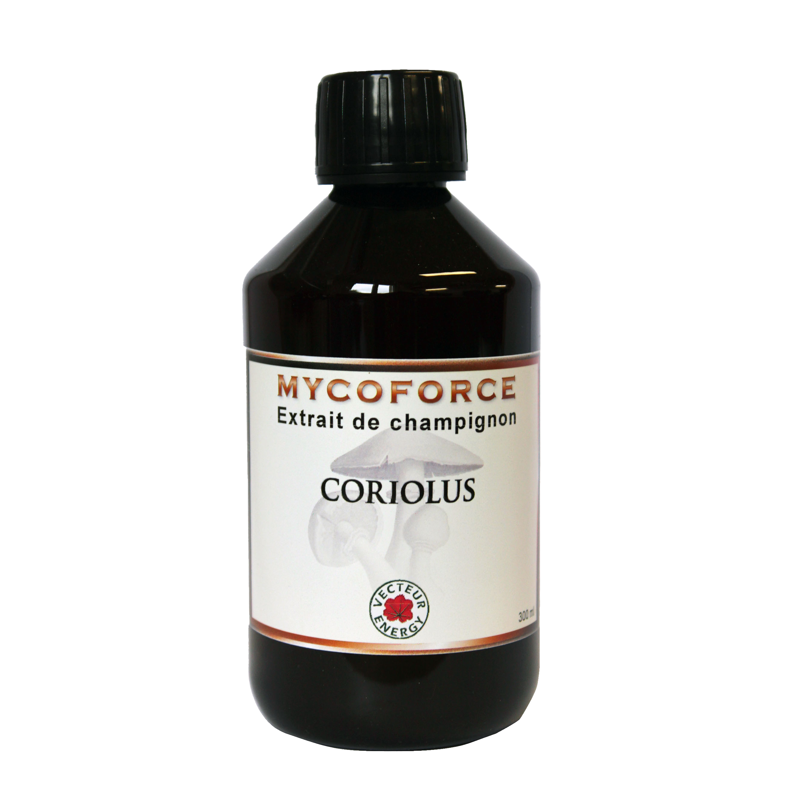 Coriolus - 300 ml - Mycoforce - Extrait de champignon - Vecteur Energy