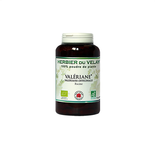 Valériane - Bio* - 180 gélules de plante - Phytothérapie - Vecteur Energy