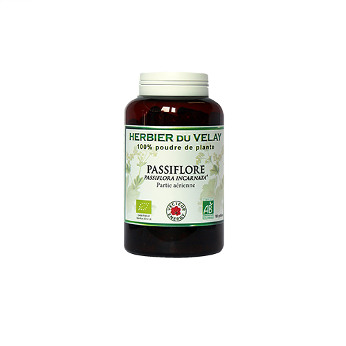 Passiflore - Bio* - 180 gélules de plante - Phytothérapie - Vecteur Energy