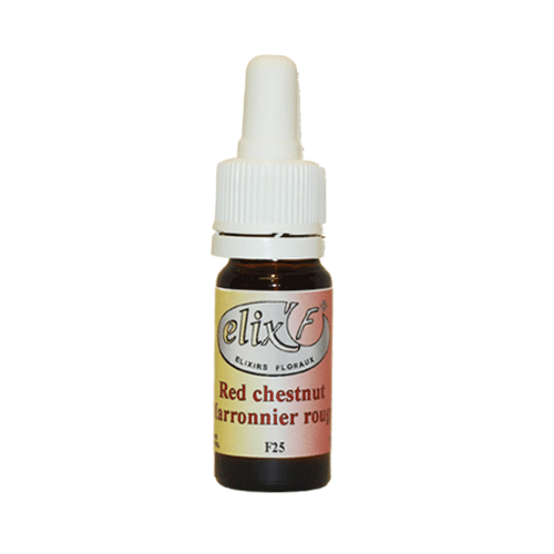 ELIX'F N°25 - Marronnier rouge / Red chestnut - 10 ml - Elixir floral - Fleur de Bach - Vecteur Energy