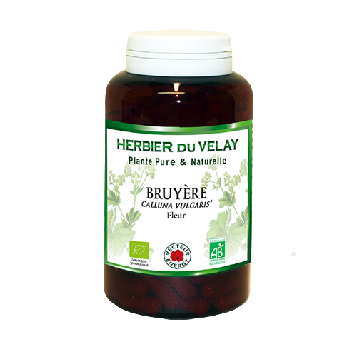 Bruyère - Bio* - 180 gélules de plante - Phytothérapie - Vecteur Energy