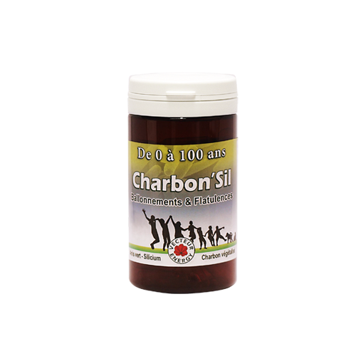 Charbon'Sil - 60 gélules  - Complément alimentaire - Vecteur Energy