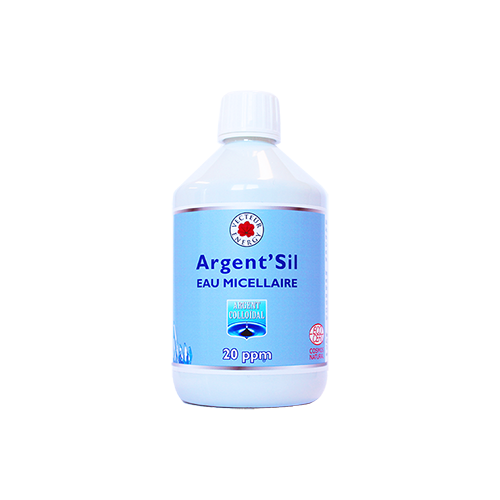 Argent'Sil 20 ppm - 500 ml - Argent colloïdal - Vecteur Energy