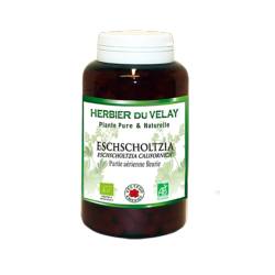 Eschscholtzia - Bio* - 180 gélules de plante - Phytothérapie - Vecteur Energy