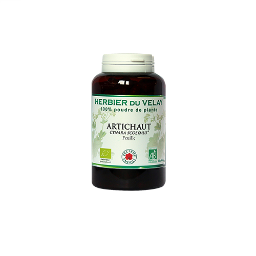 Artichaut - Bio* - 180 gélules de plante - Phytothérapie - Vecteur Energy