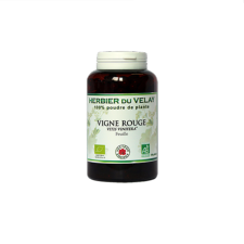 Vigne rouge - Bio* - 180 glules de plante - Phytothrapie - Vecteur Energy