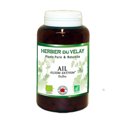 Ail - Bio* - 180 gélules de plante - Phytothérapie - Vecteur Energy