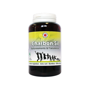Charbon'Sil - 180 gélules - Complément alimentaire - Vecteur Energy