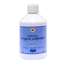 Argent collodal 20 ppm - 500 ml - Argent collodal - Vecteur Energy