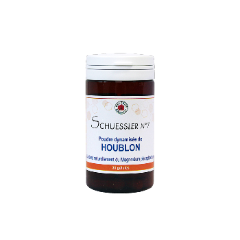 Sels biochimiques de Schuessler N07 - Houblon - Magnesium phosphoricum - 30 glules - Vecteur Energy